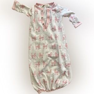 Monica + Andy Soft Touch Sleep Gown, Pink Poodles